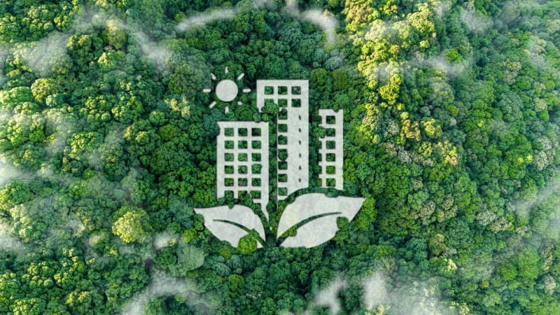 Intervention de reprise sur chantier avec focus sur développement durable et gestion des déchets.
